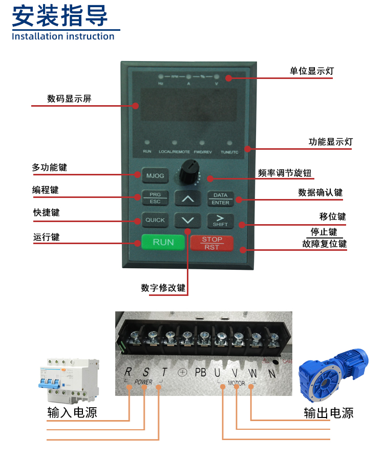 650S系列變頻器安裝指導(dǎo)